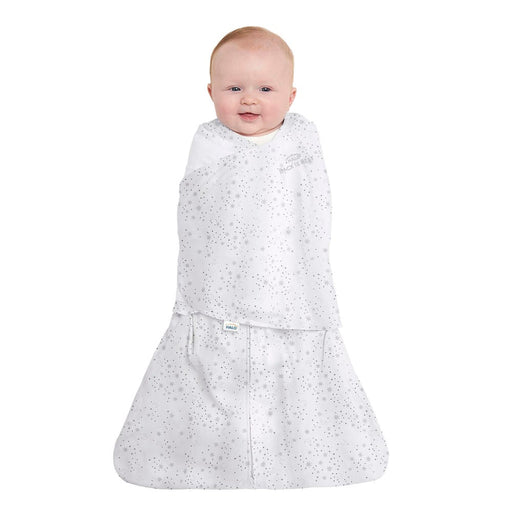 Halo Swaddle 100% Cotton - Midnight Moons Gray 4563