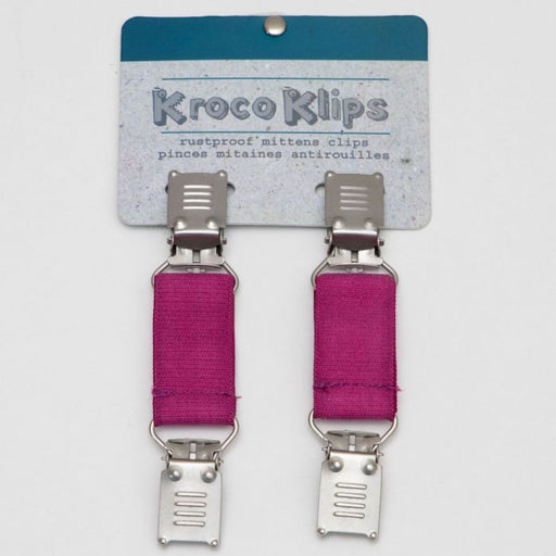 Kroco Klip Mitten Clips - Fuschia W0026