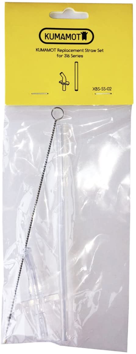 Kumamot Replacement Straw for 316 Water Bottle