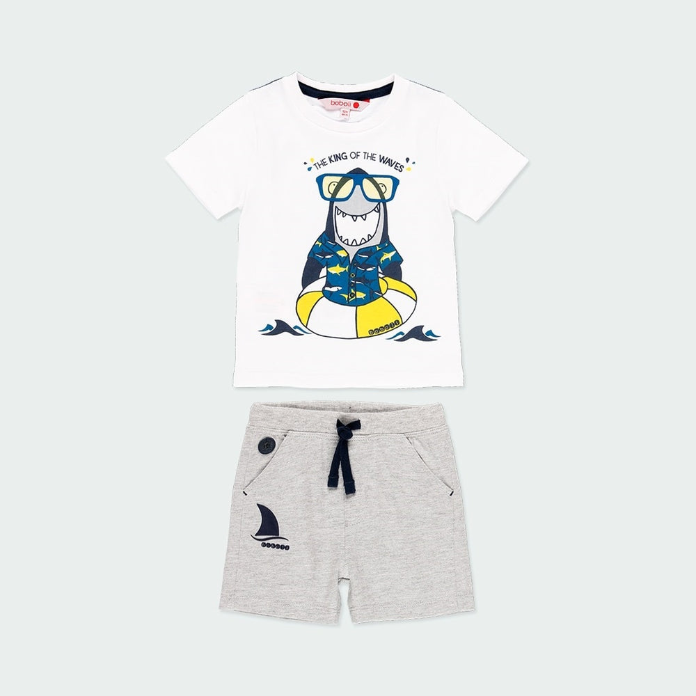 Boboli Shark Knit Pack 302117-1100