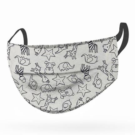 Kushies Kids Mask - Animal Outline 3006-522