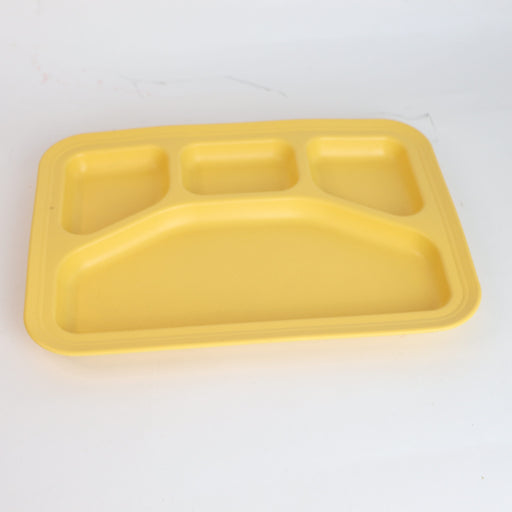 Green Eats Divided Tray - Yellow