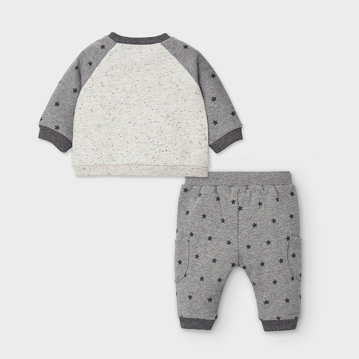 Mayoral Polka Dot Tracksuit - Grey 2654
