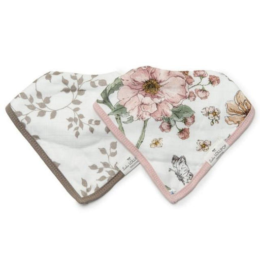 Loulou Lollipop Bandana Bib Set - Secret Garden