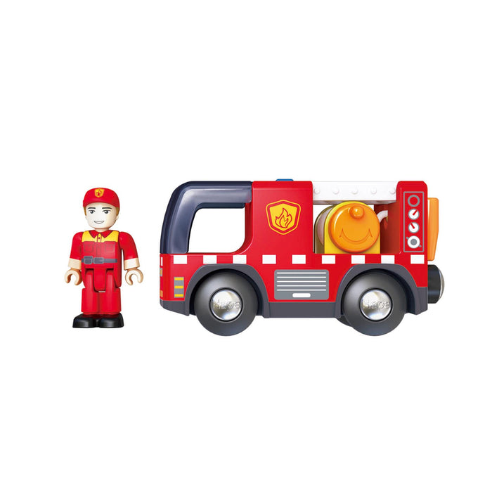 Hape Fire Truck W/Siren E3737