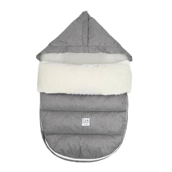 7 AM Enfant LambPOD - Heather Grey/White 18m - 3Y