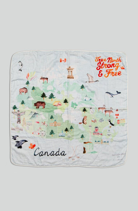 Loulou Lollipop Muslin Quilt Blanket - Canada