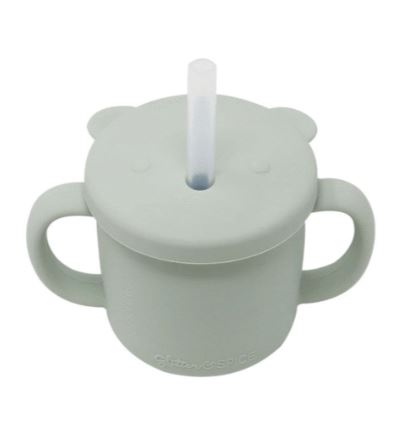 Glitter & Spice Silicone Cup - Sage