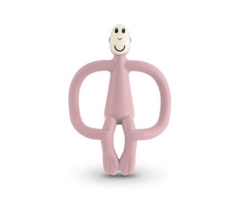 Matchstick Monkey Teething Toy - Dusty Pink  MM-T-010