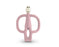 Matchstick Monkey Teething Toy - Dusty Pink  MM-T-010