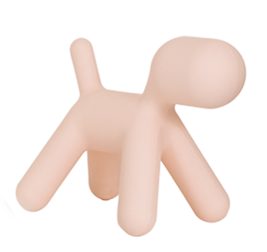 MAGIS DESIGN PUPPY ABSTRACT DOG PINK Small 1628C