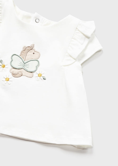 Mayoral Sustainable Cotton Shorts Set - Aqua