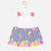 Mayoral Striped dress with fruit design Printed Dress Azul