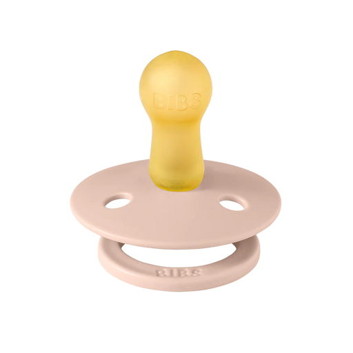 BIBS Round Pacifier Blush Night 0-6m