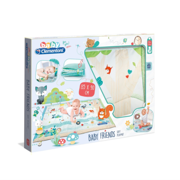 Clementoni Baby Friends Play Mat XL - Multi