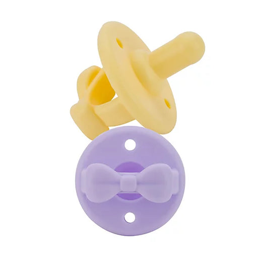Itzy Ritzy Sweetie Soother Parcifer 2pk - Daffodil & Purple