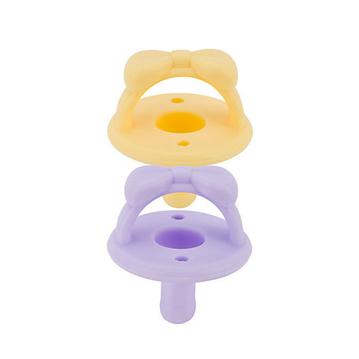 Itzy Ritzy Sweetie Soother Parcifer 2pk - Daffodil & Purple