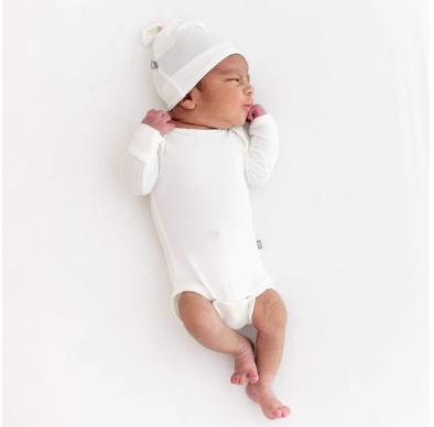 Kyte Baby Long Sleeve Bodysuit - Cloud