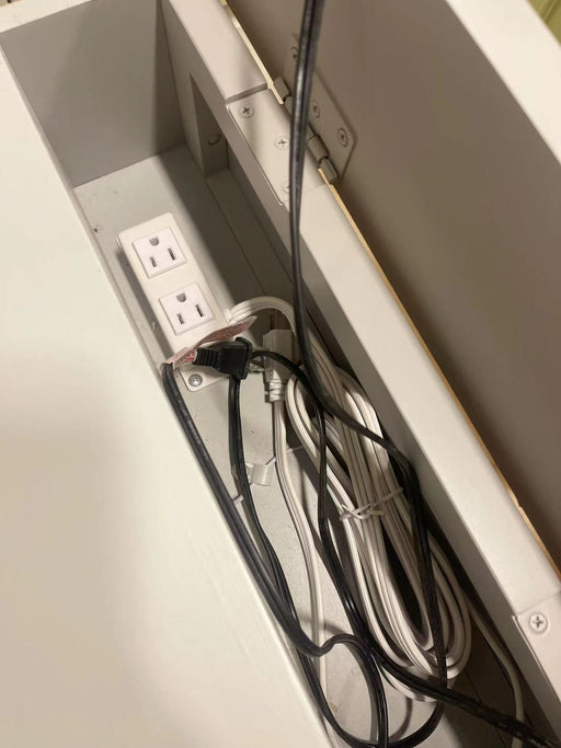 Smartstuff Night Stand With Built-in Power Cord - Grey (Markham Floormodel/IN STORE PICK-UP ONLY)