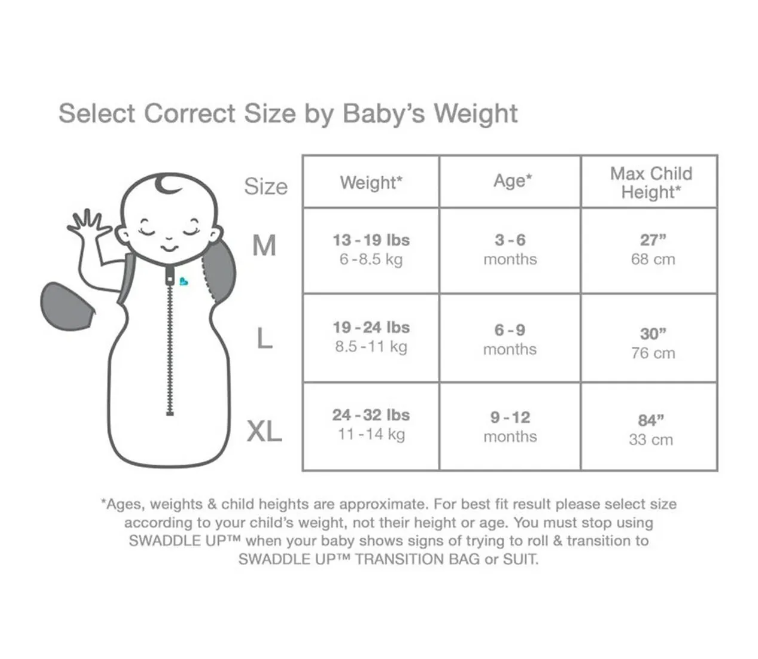 Love To Dream SWADDLE UP Transition Bag 1.0 TOG – Dreamer