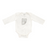 Silkberry Baby Organic Cotton Onesie Lap Shoulder - Snowy Owl