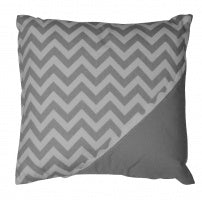 Kidicomfort Square Pillow - Chevron Grey