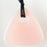 Teething Bling Pendant - Triangle Peach