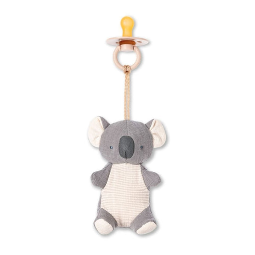 Itzy Ritzy Bitzy Pal Natural Rubber Pacifier & Stuffed Animal - Koala
