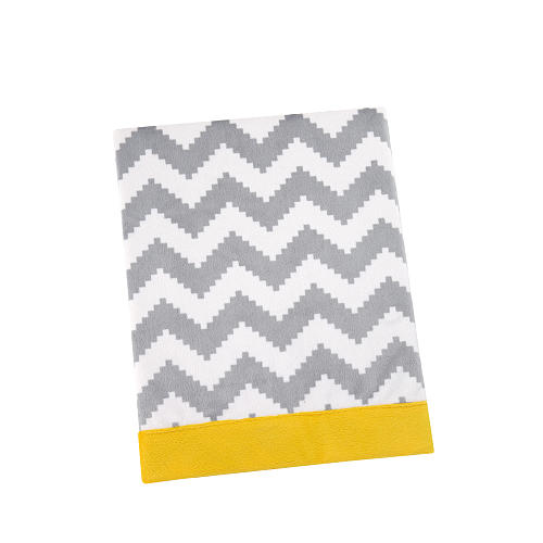 Happy Chic Baby Baby Blanket - Yellow/Grey