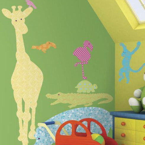 Roommates Animal Silhouettes Safari