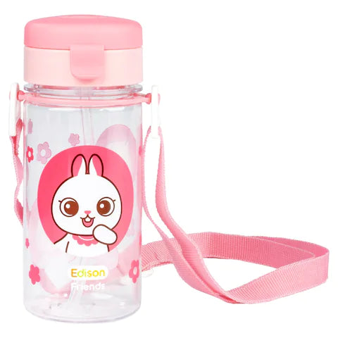 Edison Friends Comfortable Tritan Straw Cup - Rabbit