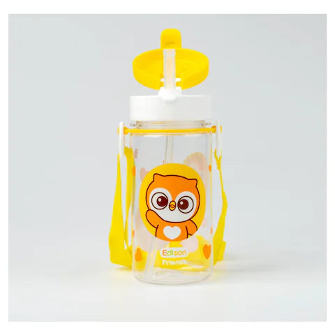 Edison Friends Comfortable Tritan Straw Cup - Owl