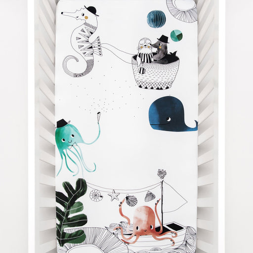 Rookie Humans Crib Sheet Underwater Love