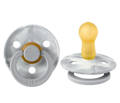 Bibs Pacifier Tie-Dye Cloud/Ivory 0-6m 115288