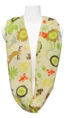 Oscardo Infinity Nursing Scarf - Canadian Animals