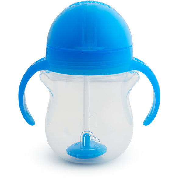 Munchkin Any Angle™ Click Lock Weighted Straw Trainer Cup 7oz - Blue (15848)