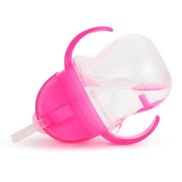 Munchkin Any Angle™ Click Lock Weighted Straw Trainer Cup 7oz - Pink (10840)