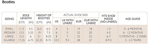 Stonz Booties - Daisy Brown S