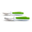 Munchkin Raise™ Toddler Fork & Spoon Set - Green (27148)