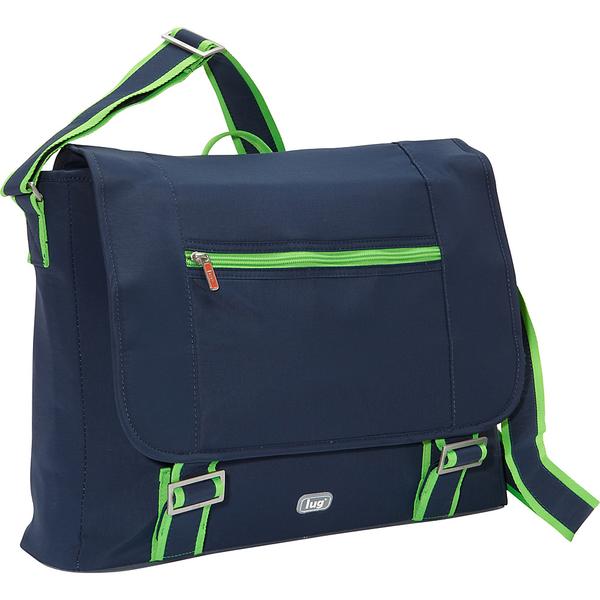 Lug Jockey Messenger Bag - Navy Blue
