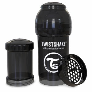 Twistshake Anti-Colic 180 mL /6OZ Bottle - Black