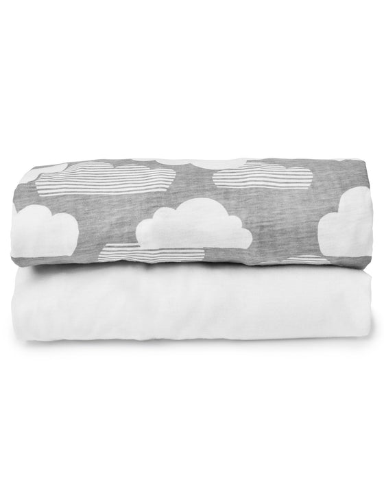 Skip Hop Travel Crib Fitted Sheet Set
