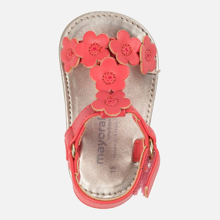 Mayoral Baby Sandals Coral 9813