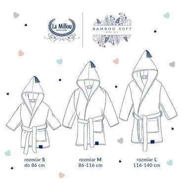 La Millou Bathrobe Small - Universe of Unicorn Pink