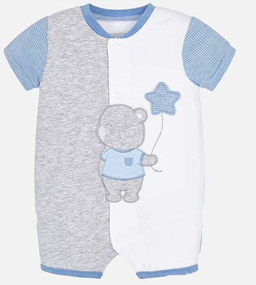 Mayoral Baby Short Pyjamas Grey Bear/Blue Bear 1724