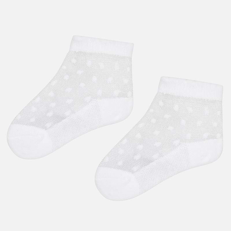 Mayoral Polka Dot Socks White 9094 40