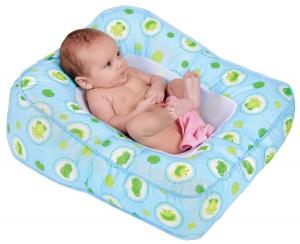 Leachco Flipper Baby Bath Tub Bather - Frog Pond