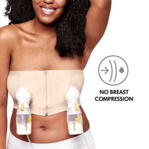 Medela Hands-Free Pumping Bustier - Chai
