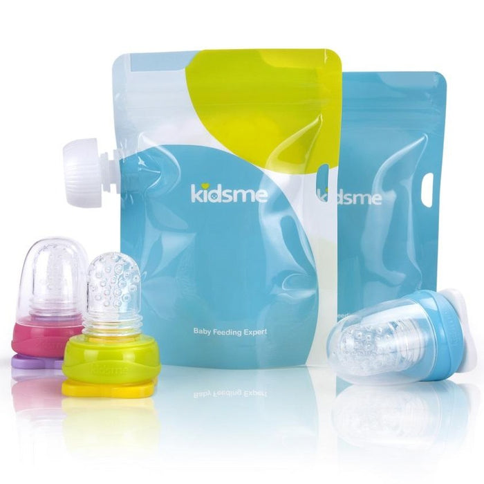 Kidsme Reusable Food Pouch with Adaptor