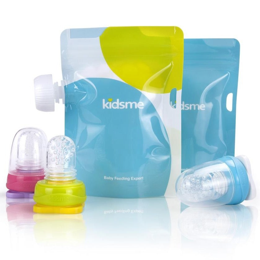 Kidsme Reusable Food Pouch with Adaptor
